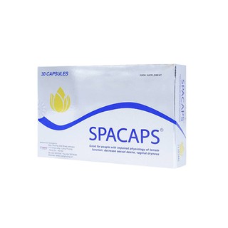 SPACAPS - Tăng tiết dịch nhờn, chống khô hạn, cải thiện ham muốn.