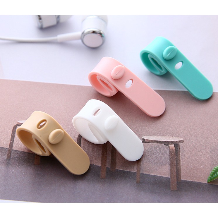 1 Dụng Cụ Quấn Bảo Vệ Dây Cáp Sạc Usb Bằng Silicone