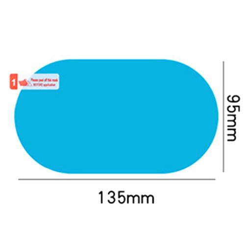 Miếng dán kính chống đọng nước ,dán gương ô tô. Giúp người lái nhìn gương chiếu hậu tốt khi thời tiết mưa | BigBuy360 - bigbuy360.vn