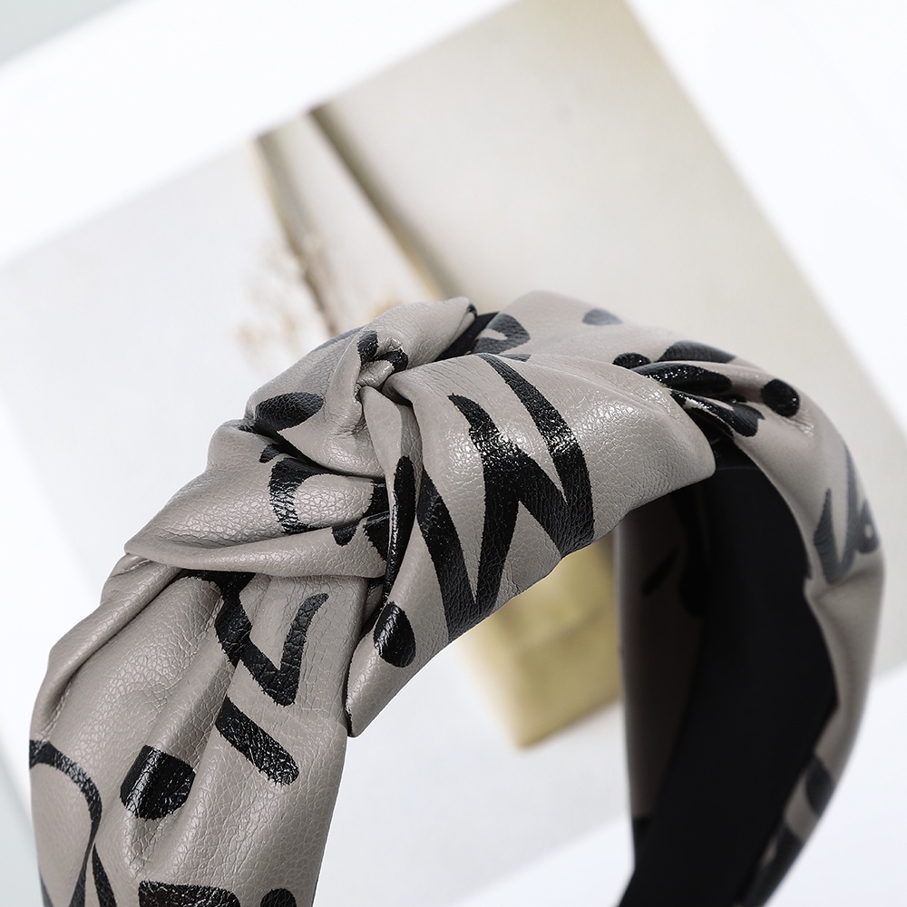 Cài Tóc Haimeikang Bằng Da Phong Cách Hàn Quốc Hợp Thời Trang