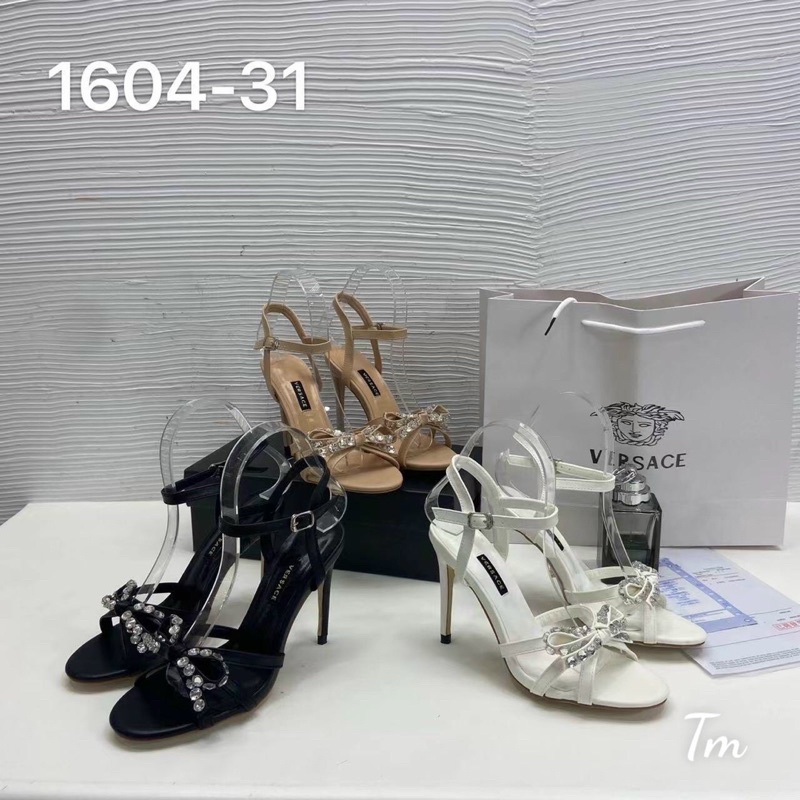 Cao Gót Versac 2 Màu Trắng Đen Full Size 35-39