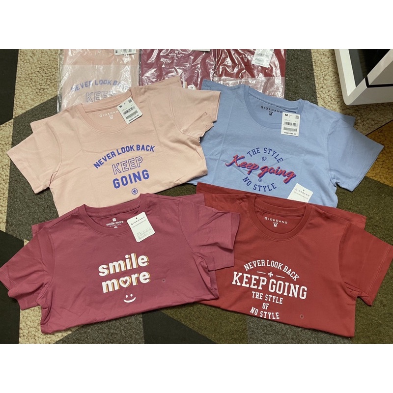 Áo phông cotton Giordano chính hãng