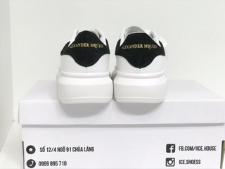 Giày Nam nữ MC Queen Full White