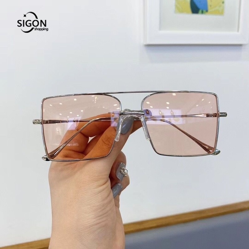 Kính Mát Vuông Chống Tia UV Thời Trang