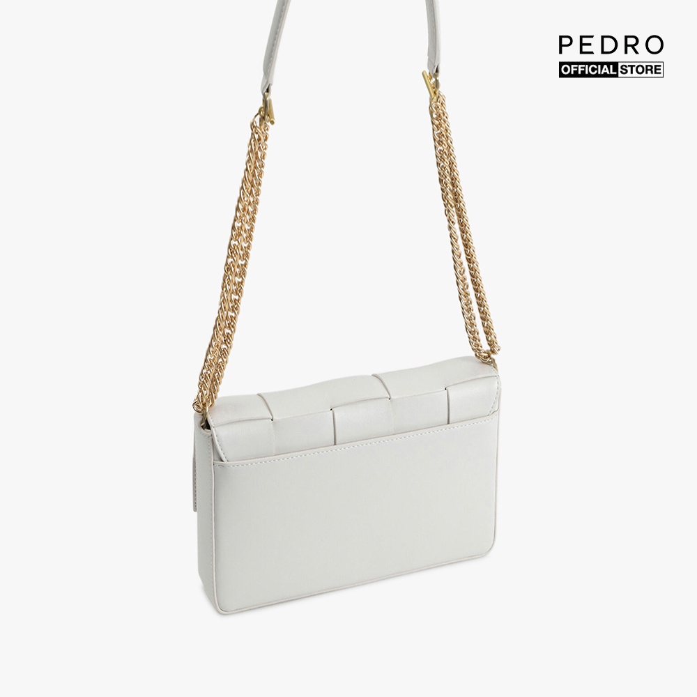 PEDRO - Túi đeo vai chữ nhật Woven PW2-76390058-41