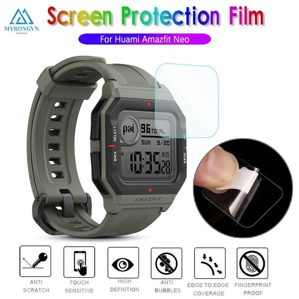 Kính Cường Lực 9h Bảo Vệ Màn Hình Chống Bám Vân Tay Tiện Dụng For Huami Amazfit Neo