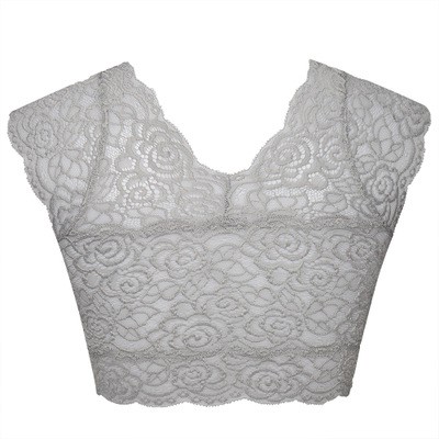 Áo lót nữ - Áo Bra Không Gọng Ren Dây To Bản Dáng Croptop Mặc Đi Biển Đi Chơi BR028
