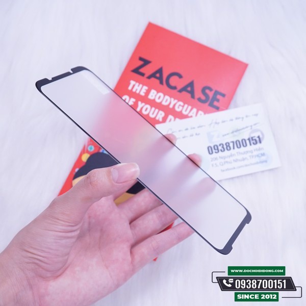 Miếng dán cường lực nhám Xiaomi Black Shark 3 Zacase chống vân tay