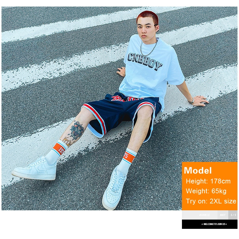 Quần Short Thể Thao Ống Rộng Thời Trang Mùa Hè Dành Cho Nam