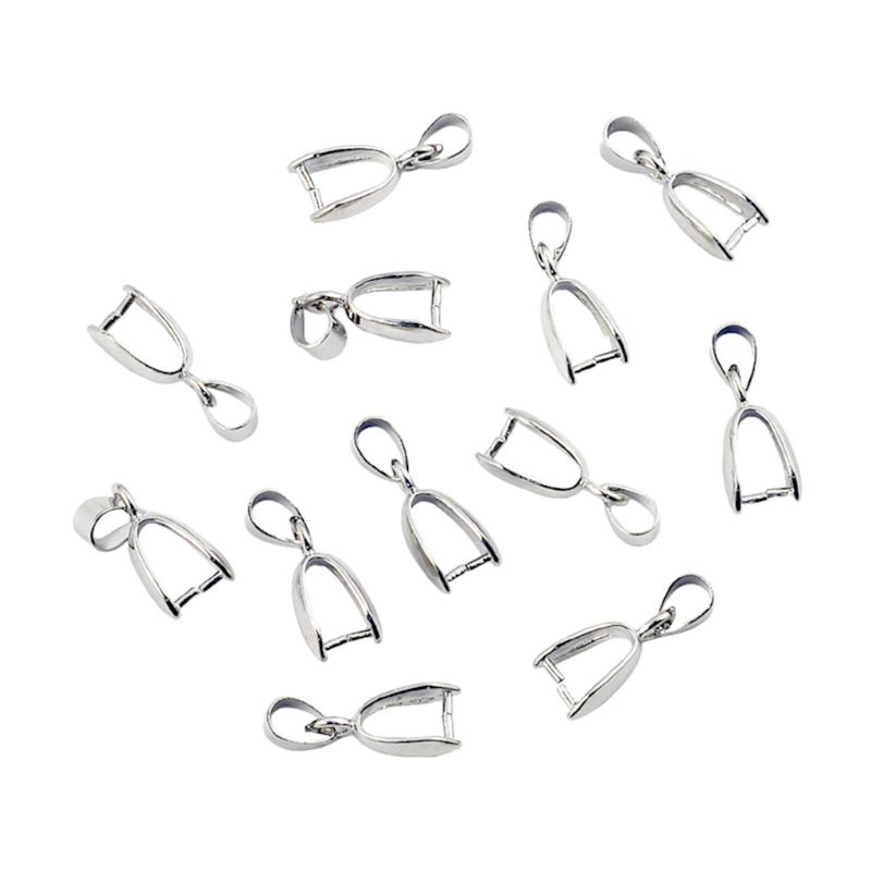 Set 10 khóa hợp kim màu bạc/vàng dùng làm trang sức DIY