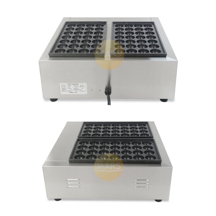 Máy làm bánh bạch tuộc đôi Takoyaki nhật bản 56 lỗ