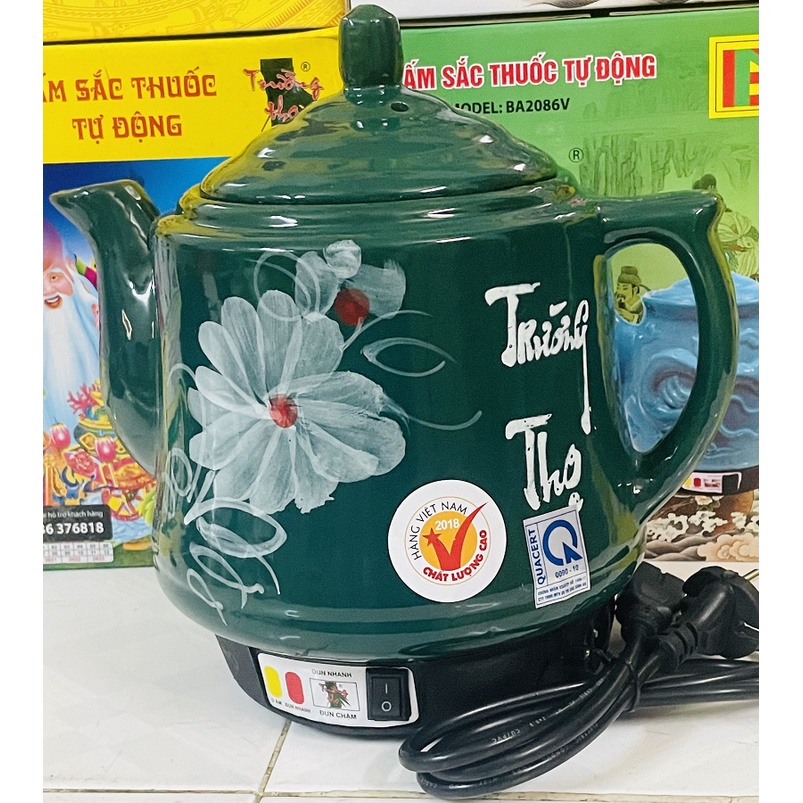 Ấm sắc thuốc Trường Thọ BA -2086 SG