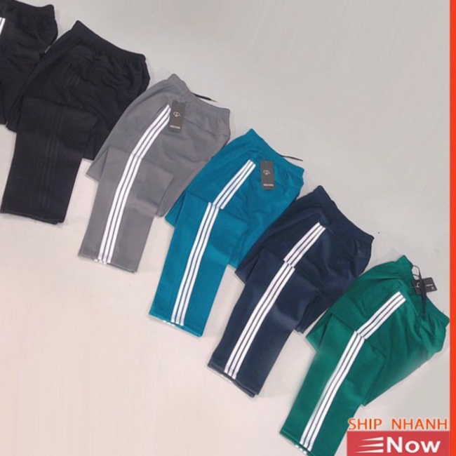 Quần Thể Thao Nam Nữ 3 Sọc Nhiều Màu Chất Vải Thun Nỉ Nhẹ Thoáng Bền Bỉ | BigBuy360 - bigbuy360.vn