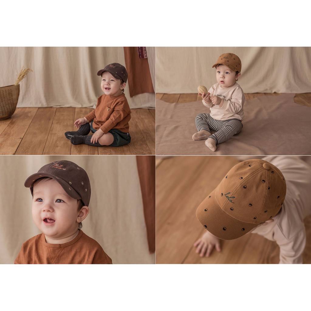 Mũ lưỡi trai cho bé mang ngoài trời xu hướng phong cách thời trang K08597