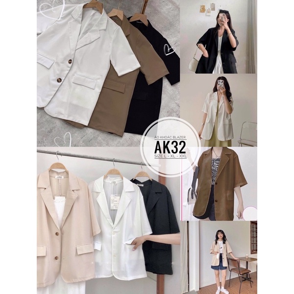 Bigsize Áo khoác blazer AK32