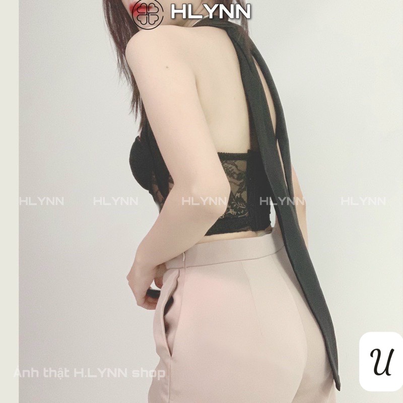 Áo ống cúp bra ren hot dây đeo cổ mặc được nhiều kiểu hot