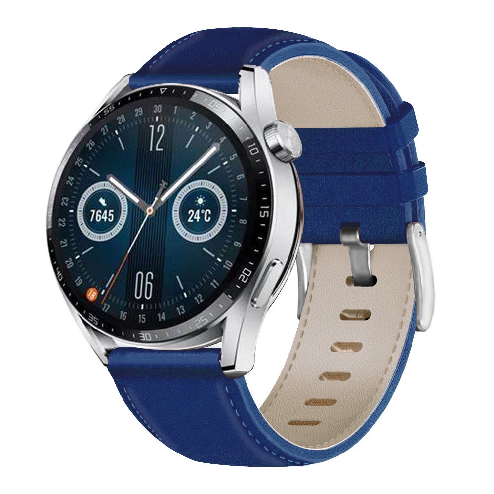 Mới Dây Đeo Tay Bằng Da 46mm / gt runner 46mm 46mm Cho Đồng Hồ huawei watch gt 3 gt4 / gt 2 pro 22mm