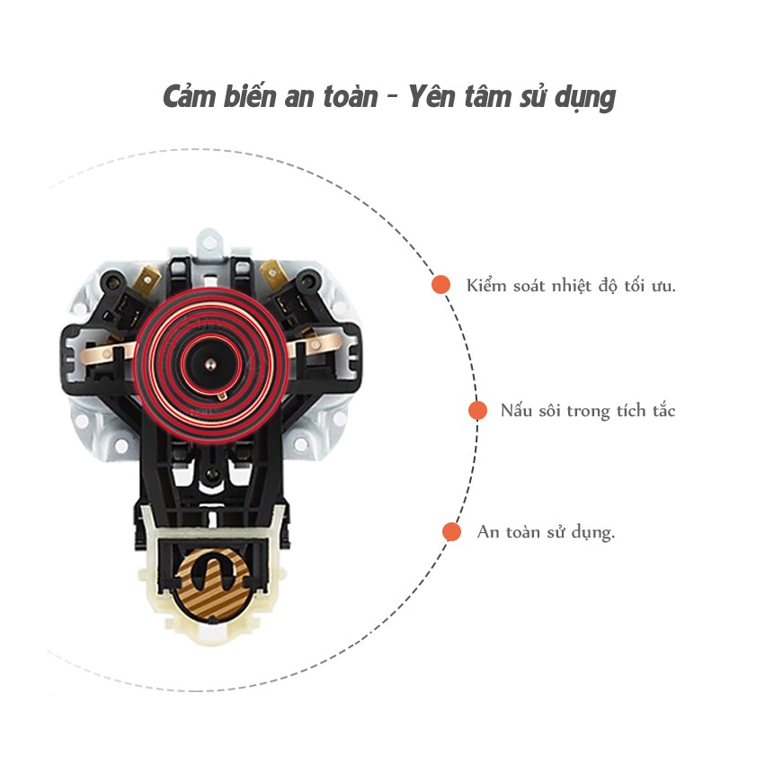 Nồi lẩu điện đa năng Life360 AL-D12L5 Xanh - Hàng chính hãng- Bảo hành 12 tháng