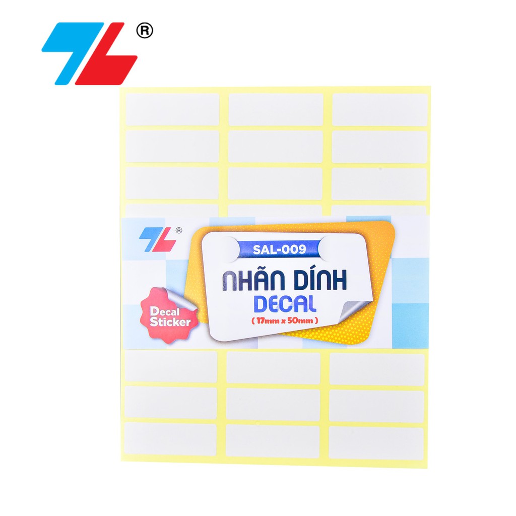 Nhãn dính decal Thiên Long SAL-009