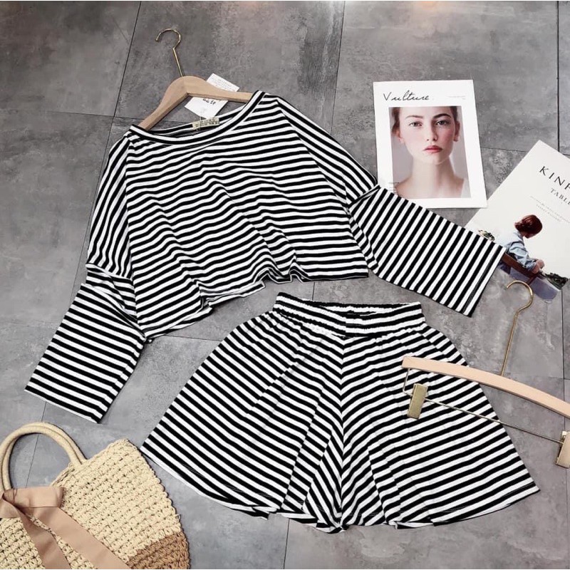 Sét thể thao sét croptop