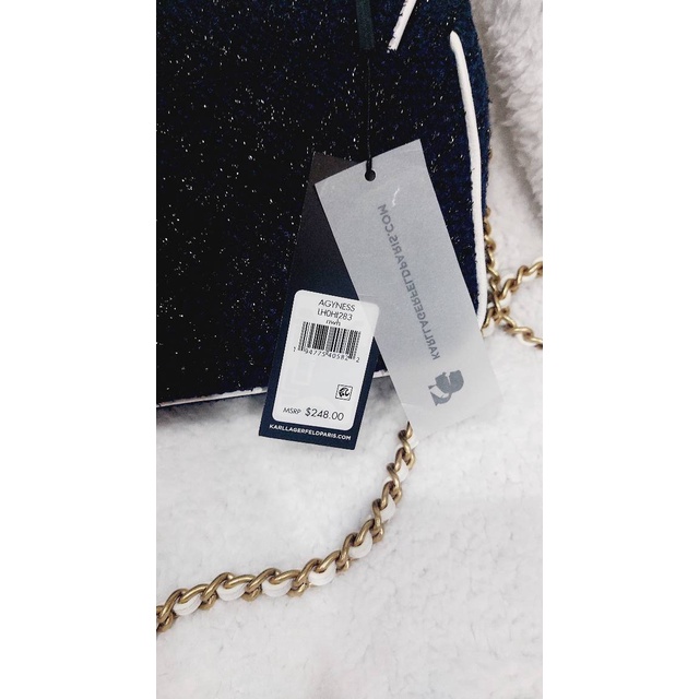 Túi Xách Karl Lagerfeld Lấp Lánh