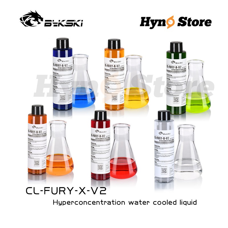 Nước tản nhiệt Bykski giá rẻ đủ màu các loại Tản nhiệt nước custom - Hyno Store
