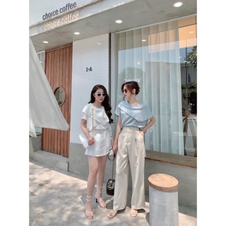 Áo Lụa Voan Khăn Vạt Vai🥂