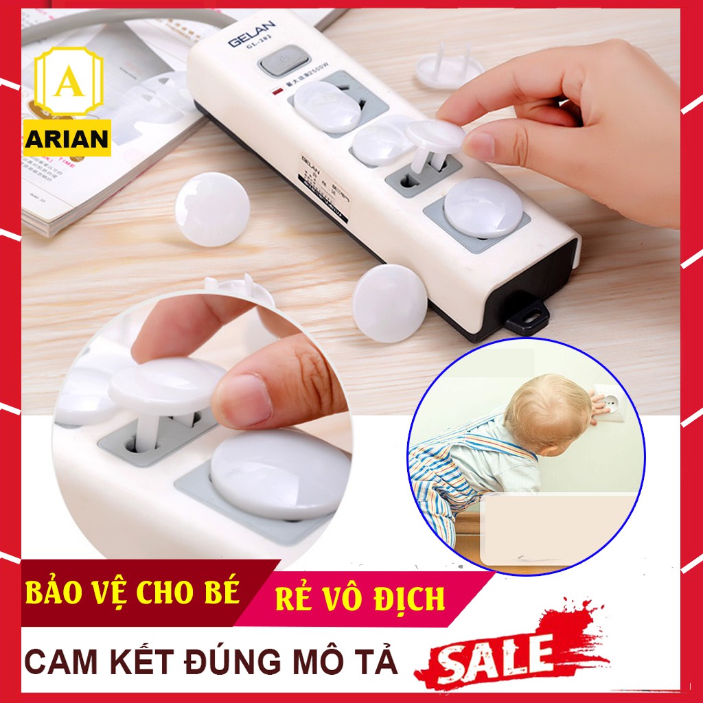 Bịt Ổ Cắm An Toàn Chống Giật Điện Cho Trẻ Nhỏ Bảo Vệ Bé Khỏi ổ Điện