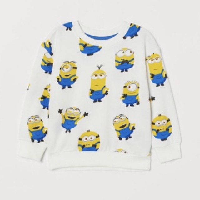 Áo hoodie, áo khoác bé trai 6-10y Minion H&M