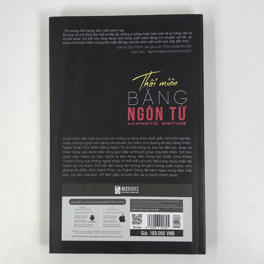 Sách - Thôi Miên Bằng Ngôn Từ - Joe Vitale (bìa đen) | BigBuy360 - bigbuy360.vn