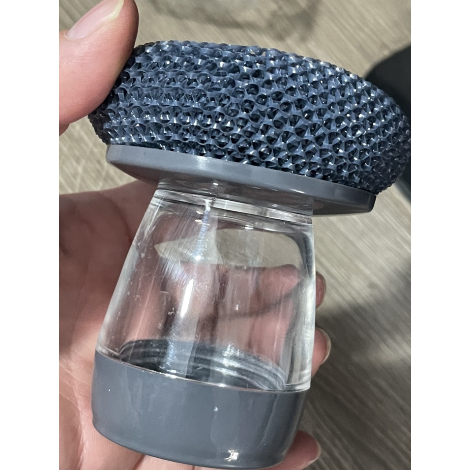 Dụng Cụ Chà Xoong Nồi Đa Năng Cầm Tay Siêu Sạch - Có Ngăn Đựng Nước Rửa Chén Tiện Lợi lM36 Shalla