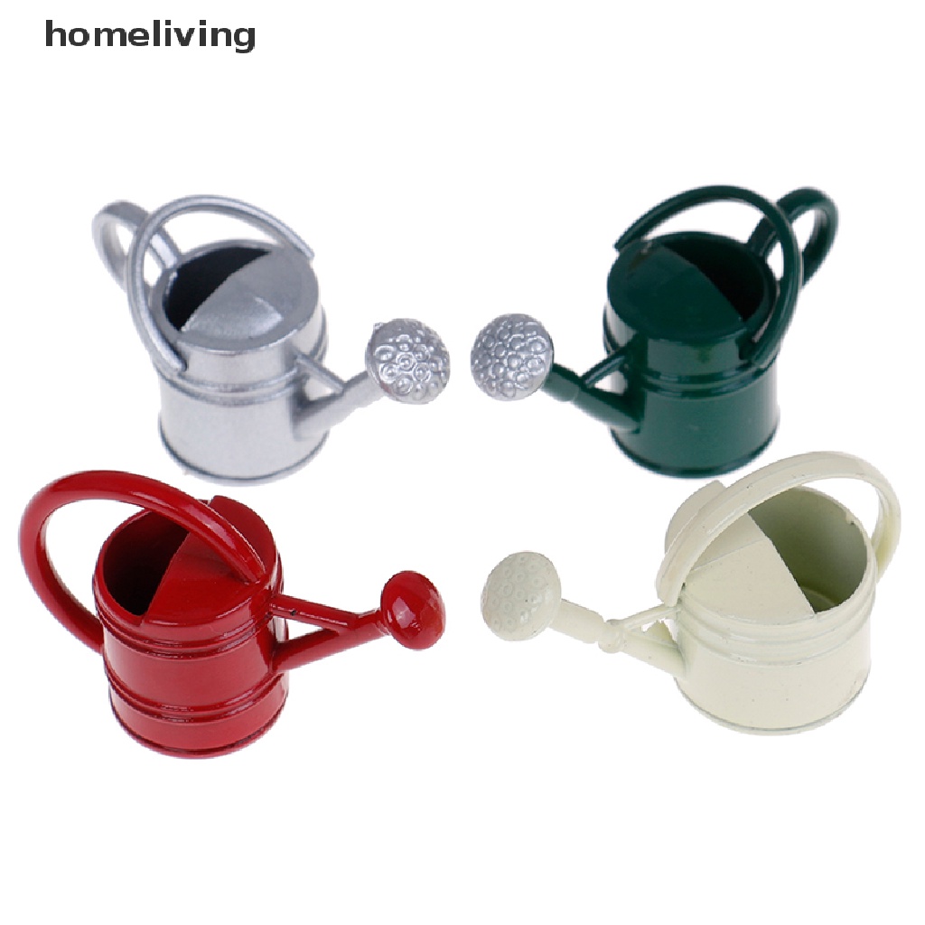 1 Bình Tưới Nước Kim Loại Mini Tỉ Lệ 1: 12 Trang Trí Nhà Búp Bê