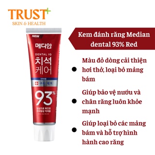 Kem đánh răng Median 93% Toothpaste Hàn Quốc 120g