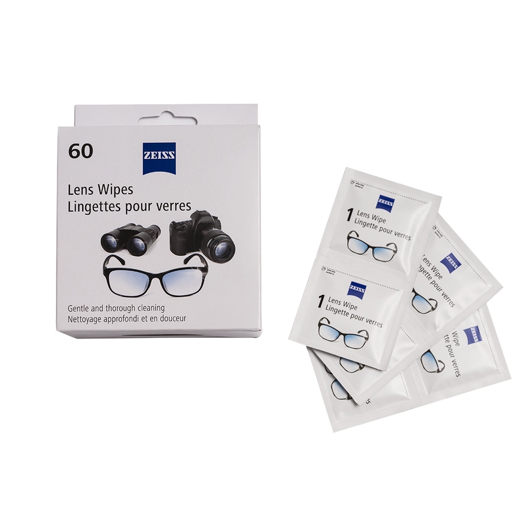 Giấy Zeiss Lens Wipes - Giấy lau Lens, ống kính, lens máy ảnh, ống nhòm, màn hình máy tính (Trắng) - Nhất Tín Computer