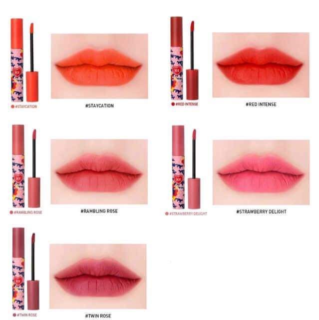 Son 3CE Maison Kitsune Velvet Lip Tint