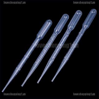 Bộ 4 ống nhỏ giọt dùng một lần bằng nhựa 3ml tiện dụng