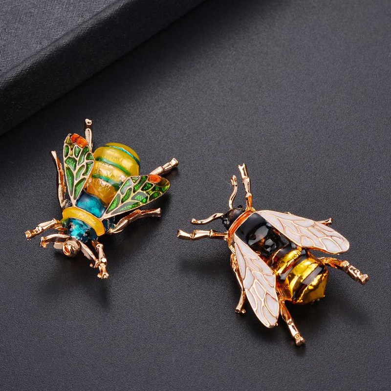 Insect Bee Bumble Bee Brooch for Modern Design Jewelry Magic Fashion