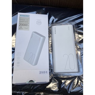 [SALE 10%] Pin sạc dự phòng Romoss 20.000mAh