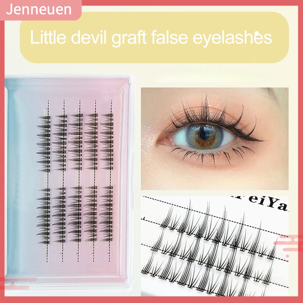 Lông Mi Giả Hình Đuôi Cá Mềm Mại Chống Thấm Nước Dành Cho Nữ