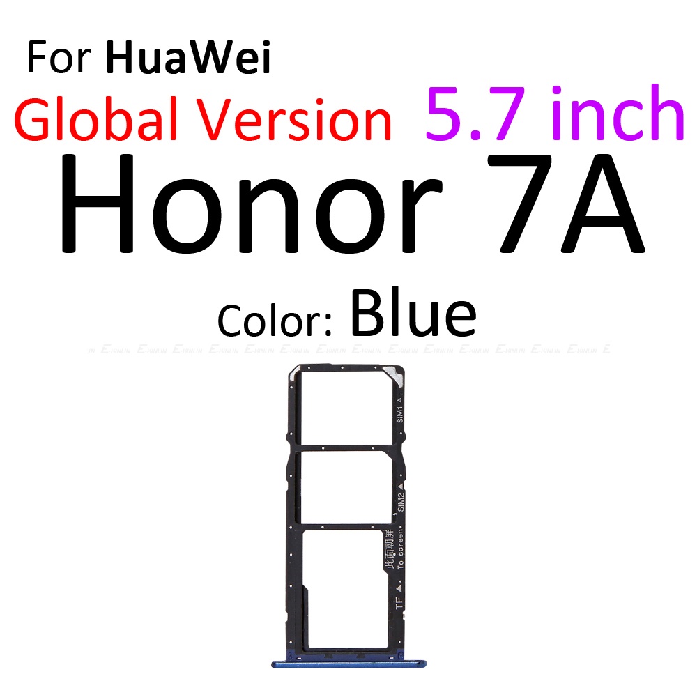 Khay Đựng Thẻ Sim Điện Thoại Thay Thế Chuyên Dụng Cho HuaWei Honor 7A Pro Micro SD