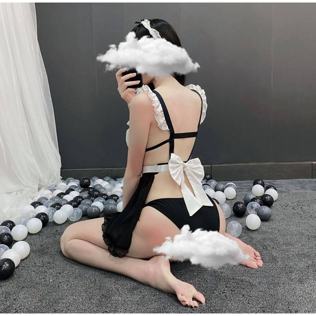 Đồ Ngủ Sexy Nữ| Váy ngủ Cosplay giúp việc cao cấp QUẢNG CHÂU ❣️FreeShip-Chất Đẹp💗Cosplay Dễ Thương(CP0