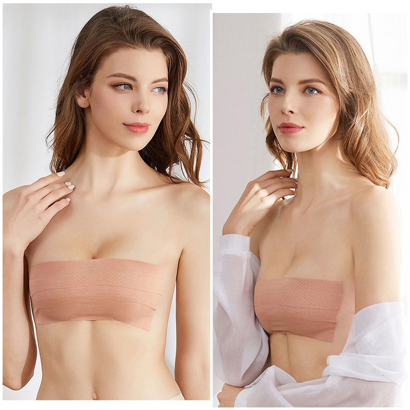 Băng cuộn vải dán ngực đa năng thay thế áo lót