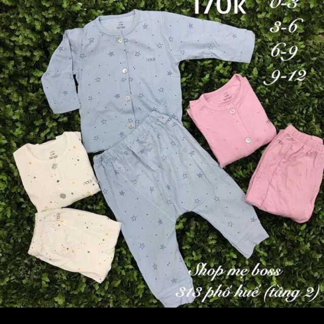 Bộ cúc giữa xanh sao 6-9m