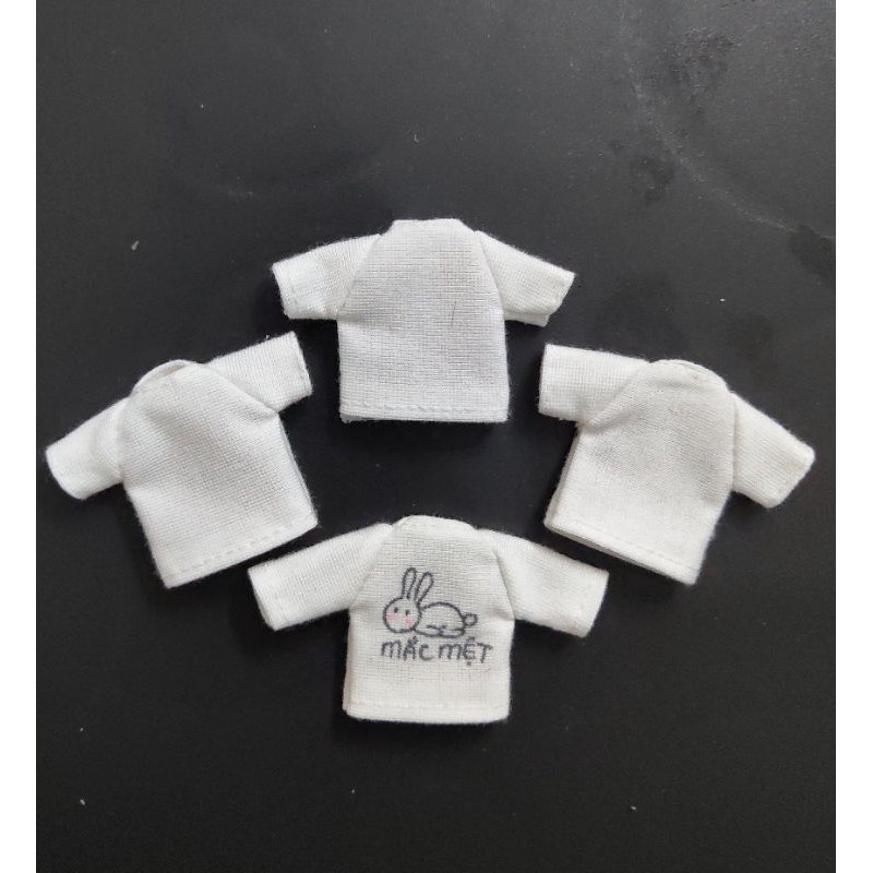 Áo thun handmade cho búp bê obitsu 11, ob11