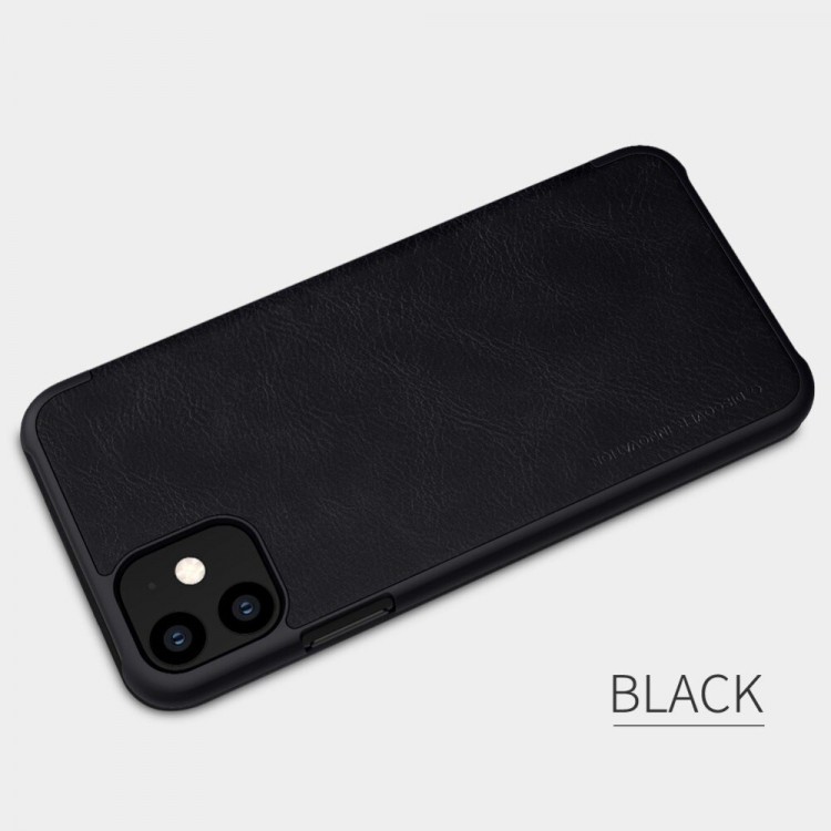 Bao da iPhone 12 Pro Max/ iPhone 11/ 11 Pro/ 11 Pro Max hiệu Nillkin Qin | BigBuy360 - bigbuy360.vn