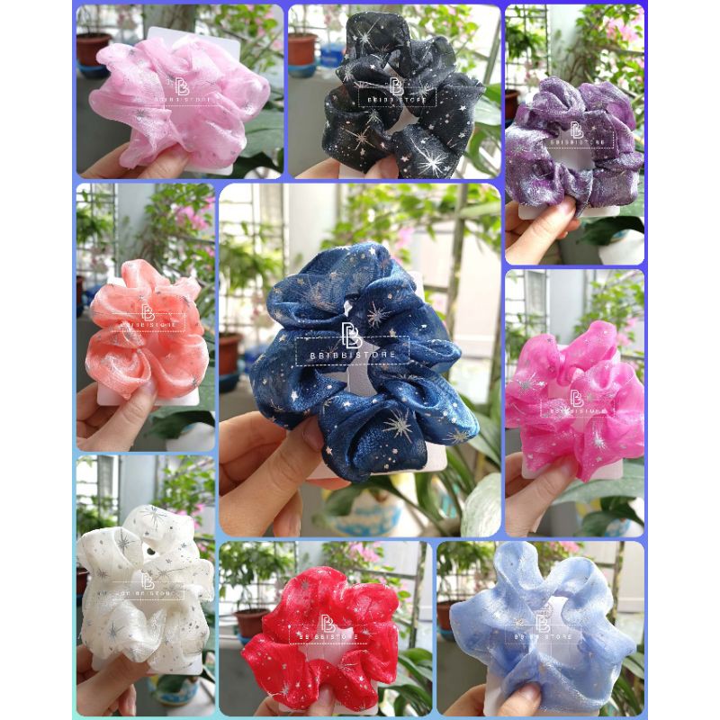 Dây buộc tóc Scrunchies Quả Chanh, HOT HIT, SIÊU XINH