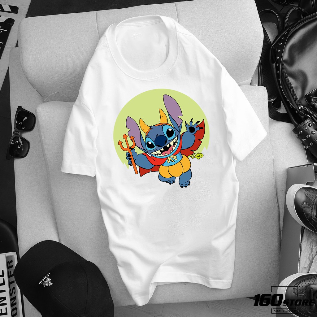 ÁO THUN BÉ TRAI IN HÌNH LILO STITCH ĐI CHƠI GIÁ RẺ CỰC SHOCK CHẤT LIỆU VẢI THOÁNG MÁT - 259