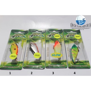 Mồi cá giả 3D AQUAMAX Vib50 chuyên lure lóc, chẽm (chất lượng cao)