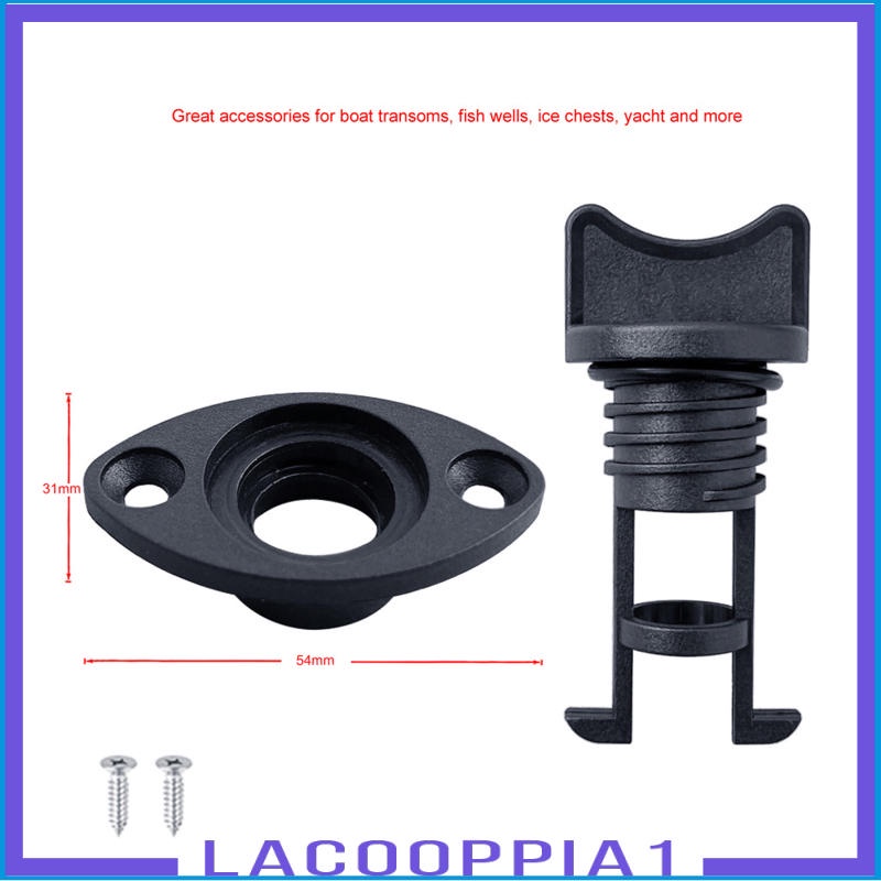 Nút chặn ống thoát nước 1'' 25mm cho thuyền Yacht Dinghy
 | BigBuy360 - bigbuy360.vn