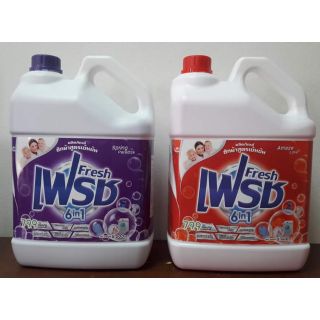 NƯỚC GIẶT XẢ THÁI LAN SIÊU ĐẬM ĐẶC FRESH 6IN1 5000G (màu tím)